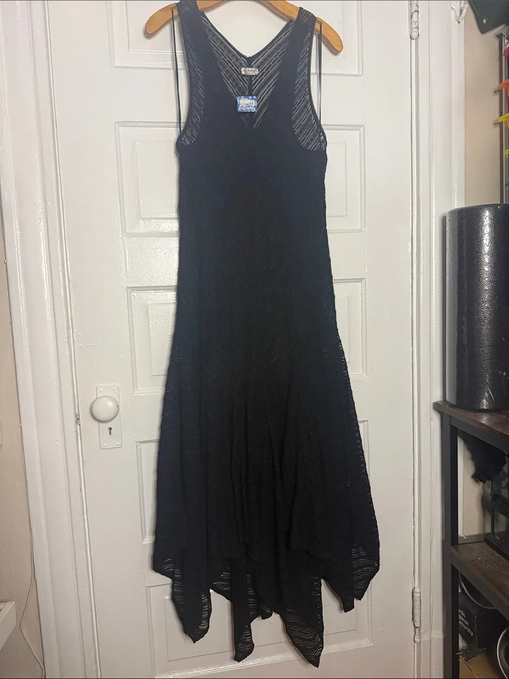 plus size black swim dress Longitude Women's Long Torso Ruffle Goddess SIZE:Large cup D Curvy fall flattering silhouette Black Cut Out Detailed